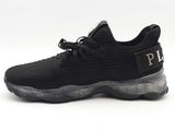 Phillipp Plein Runner Hyper Shock Black Shoes Size 46 Aa0626czsa