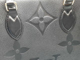 Louis Vuitton On The Go Black Empriente Monogram Leather Tote Bag Do0726oxzxde