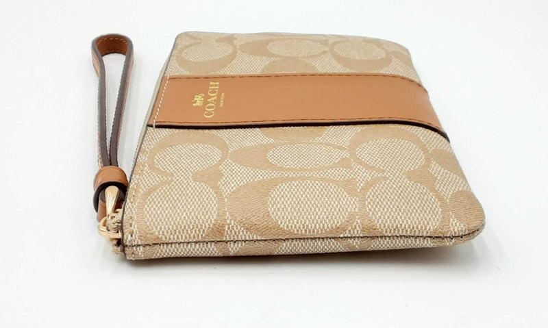 Coach Biege Signature Wristlet Eb0424ordu