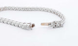 18k White Gold Lab Grown Diamond Tennis Bracelet 7 Inch Ebworsdu 144030003283