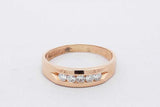 0.5cttw Diamond Ring In 14k Yellow Gold 6.8 Grams Size 14.75 Eb0626prxsa
