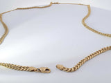 14k Yellow Gold 9.8 Grams Cuban Link Chain 24 Inches Aa0825wzxsa