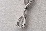 2.52cttw Lab Grown Pear Shaped Diamond Pendant Necklace 14k Gold 3.3g Eb826crxsa