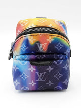 Louis Vuitton Backpack Bag Charm Key Holder In Monogram Sunset Canvas Fw0626crdu
