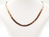 14k Yellow Gold Herringbone Chain Necklace 22.6 Grams 16 Inches Fw0726lpzxdu
