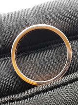 Cartier C De Cartier Wedding Band In 18k Rose Gold 4.2 Grams Size 8 Fw0126ixzdu