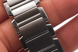 Cartier Tank Francaise 25mm Quartz Stainless Steel Watch Eb0526lexzde