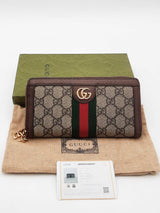 Gucci Ophidia Zip Around Wallet Eb0626oxzsa
