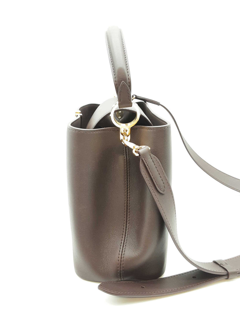 Louis Vuitton Capucines Mm Souple Chocolate Brown Calfskin Handbag Sd0725wzxzde