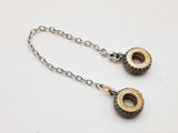 Pandora Pave Safety Chain 0.925 Sterling Silver Charm Do0626lode