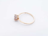 1.0 Ctw "Salt & Pepper" Diamond & 10k Yellow Gold Ring 5 Gram Size 7 Fw0725wozdu