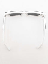 Versace Classic Top Sunglasses In Black & White Eb1224rxsa