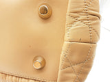 Christian Dior Beige Quilted Cannage Leather Delices Gaufre Tote Bag Sd0526ezxde