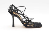 Bottega Veneta Stretch Lace- Up Sandals Size 35 Eb1224oorsa