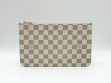 Louis Vuitton Neverfull Gm Tote Bag In Damier Azur Coated Canvas Fw0125exzdu