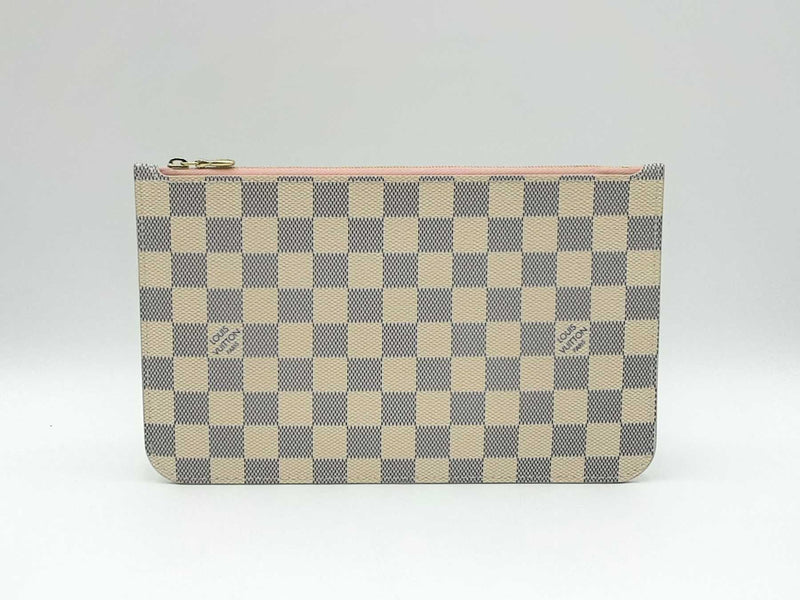 Louis Vuitton Neverfull Gm Tote Bag In Damier Azur Coated Canvas Fw0125exzdu