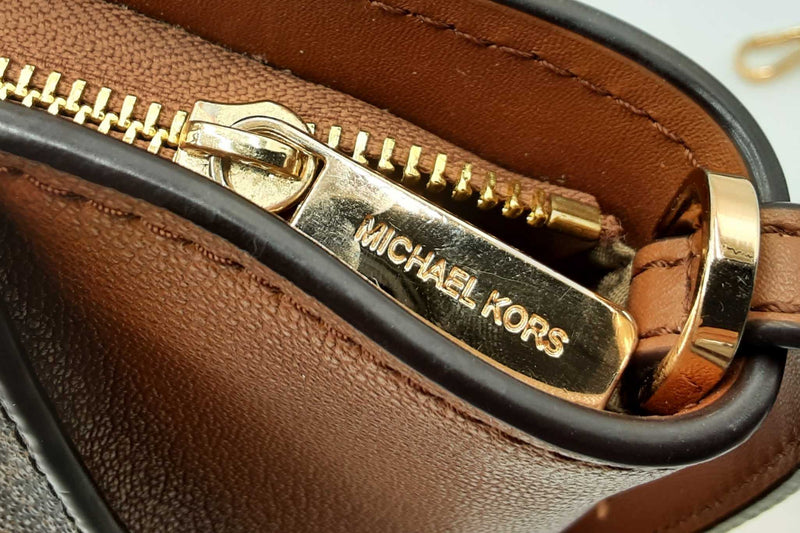 Michael Kors Avril Logo Top Zip Satchel Eb0824pxdu