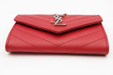Yves Saint Laurent Quilted Envelope Cassandre Matelasse Wallet Eb0826orxsa