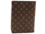 Louis Vuitton Monogram Agenda Gm Brown Aa0726wzxsa