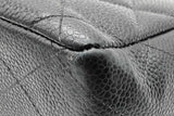 Chanel Black Quilted Caviar Leather Shoulder Bag Eb1225pxxzde