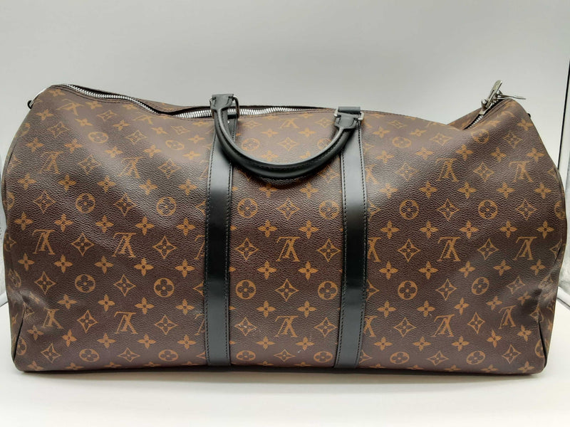 Louis Vuitton 55 Keepall Bandouliere Brown Monogram Duffle Bag Do1224lxzxde