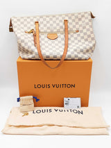 Louis Vuitton Damier Azur Iena Mm Handbag Sd0626izxdu