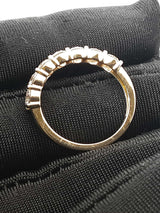 1.37 Cttw Lab-grown Diamond & 14k Gold Wedding Ring 2.1g Size 6.75 Fw0326rxzdu