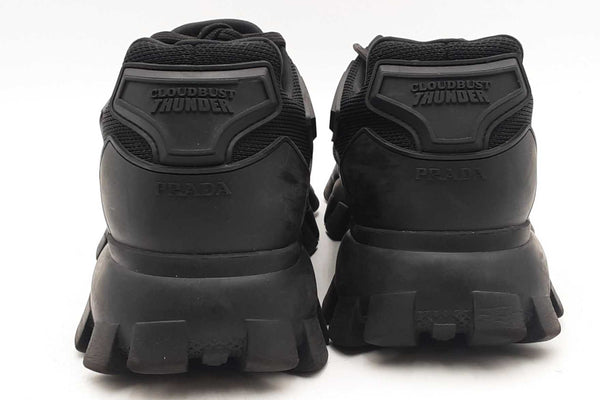 Prada Cloudburst Thunder Knit Fabric Sneakers Size 8.5 Eb0825crsa