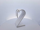 Teardrop Diamond Earrings 14K White Gold Push On Backs 3.9G 0.8CTW (PSS) 144020000142 LH/DE