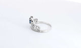 Enchanted Disney Sterling Silver Cinderlla Diamond & Topaz Ring Size 7 Ebrrdu 144030003767