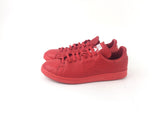 Adidas Red RAF Simons X Stan Smith Collection, Size 10.5 (OLR) 144010001720