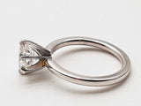 Platinum 1.34c Lab Grown Diamond Solitare Ring Size 5.25 Dolxzxde 144020013445