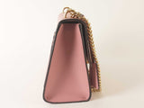 Gucci Pink Medium Guccissima Padlock Shoulder Bag (ERZ) 144010018641 RP