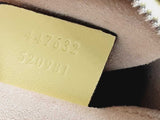 Gucci GG Marmont Leather Pale Yellow Small Crossbody Bag (RXZ) 144010017184 DO/DE
