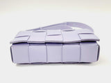 Bottega Veneta Mallard Padded Cassett Lavender Crossbody (OLZX) 144010013959 DO