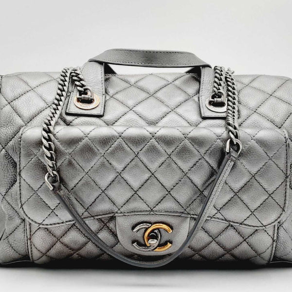 Chanel Metallic Pocket Bowling Bag (LRXX) 144020004802 PS/DU – Max Pawn
