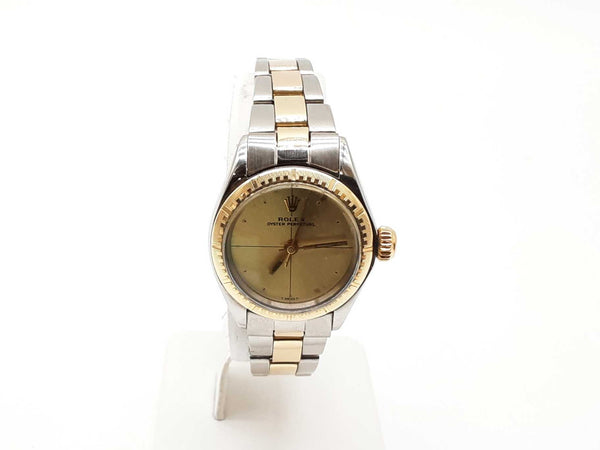 Rolex Two Tone Stainless Steel & 18K Yellow Gold Oyster Perpetual 26MM LHLXZXDE 144020007762