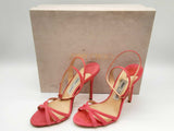 Jimmy Choo Dielle Strappy Azalea Pink Suede Heel Size Us 8 Dolxzde 144020006016