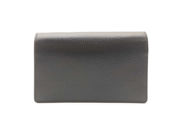 Gucci Dionysus Super Mini Leather Crossbody In Black Lhrxzxde 144020011901