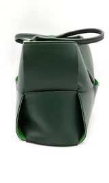 Bottega Veneta Arco Green Leather Tote Bag Ebcxzdu 144030003841