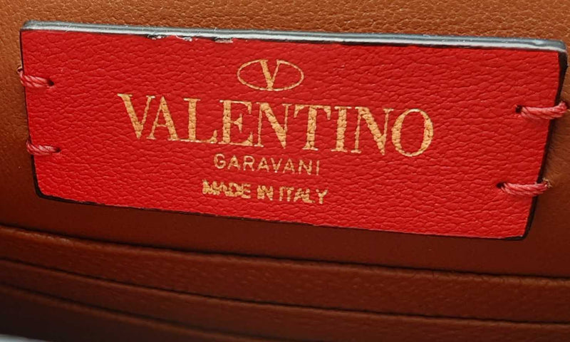 Valentino Garavani Brown Leather Crossbody Bag Eblrxdu 144030004052