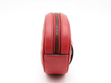 Gucci 476434 GG Red Marmont Oval Quilted Leather Belt Bag (ROX) 144010001281 DO/DE