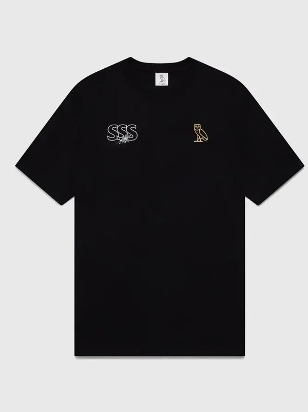 October's Very Own Black OVO X SSS For The Ends T-Shirt, Size Small (CR) 144010000187