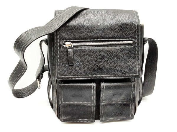 Givenchy Black Leather Messenger Bag Dooxzde 144010016705