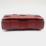 Bottega Veneta Cassette Intrecciato Calfskin Leather Shoulder Bag CBRXZSA 144010012187