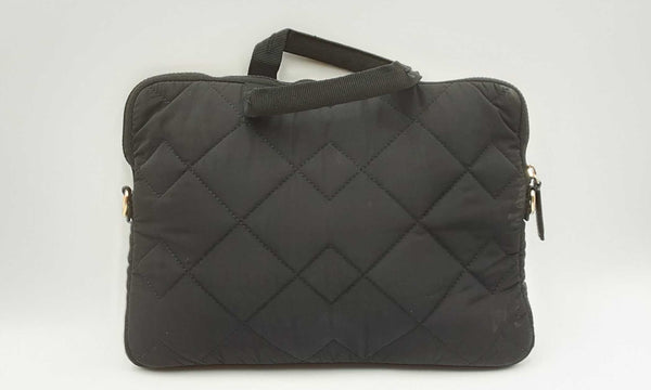 Marc Jacobs Black Quilted Nylon Laptop Computer Bag Ebwxdu 144030006681