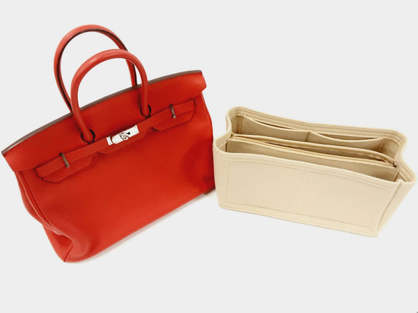 Hermes Birkin 35cm Red Togo Leather Palladium Handbag Doeexzde 144020000871