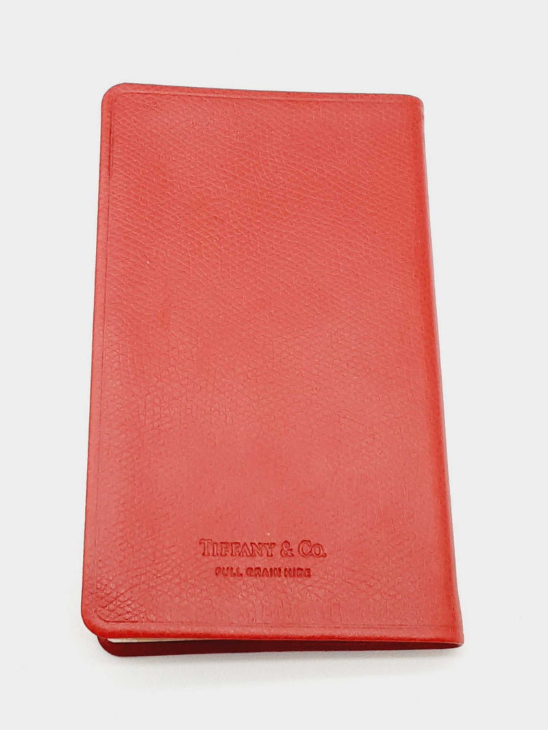 Tiffany & Co. Red Unused Address Book Collectable DOLRXDE 144020001636