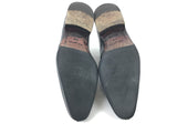 Louis Vuitton Black Infini Leather Buckle Derby Shoes, Size 10 (LZX) 144010000558