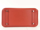 Hermes Rouge Red Birkin With Palladium Hardware 30CM (LWRXZ) 144010019132 RP/SA